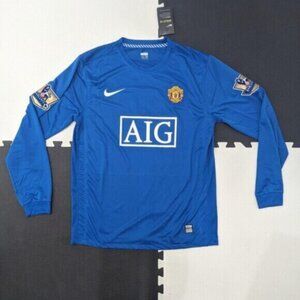 Ronaldo #7 2007/08 Manchester United Away Retro Adult Long-sleeve Jersey